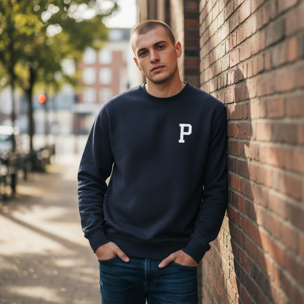 Sudadera Personalizada BLE Navy // White - Belorias
