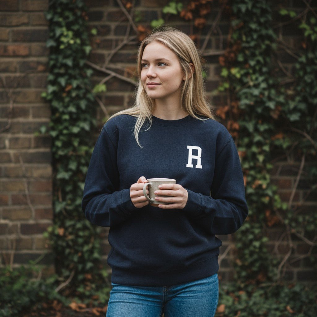 Sudadera Personalizada BLE Navy // White - Belorias
