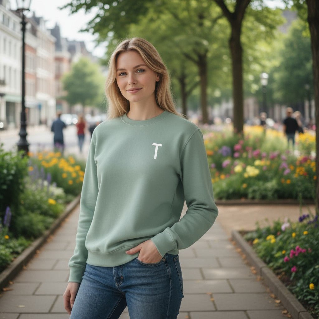 Sudadera Personalizada BLE Sage // White - Belorias