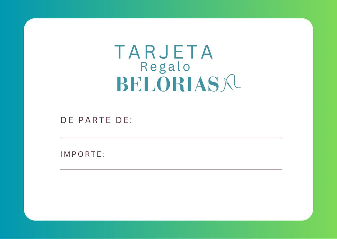 Tarjeta de Regalo Belorias - Belorias