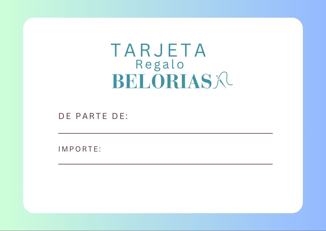 Tarjeta de Regalo Belorias - Belorias