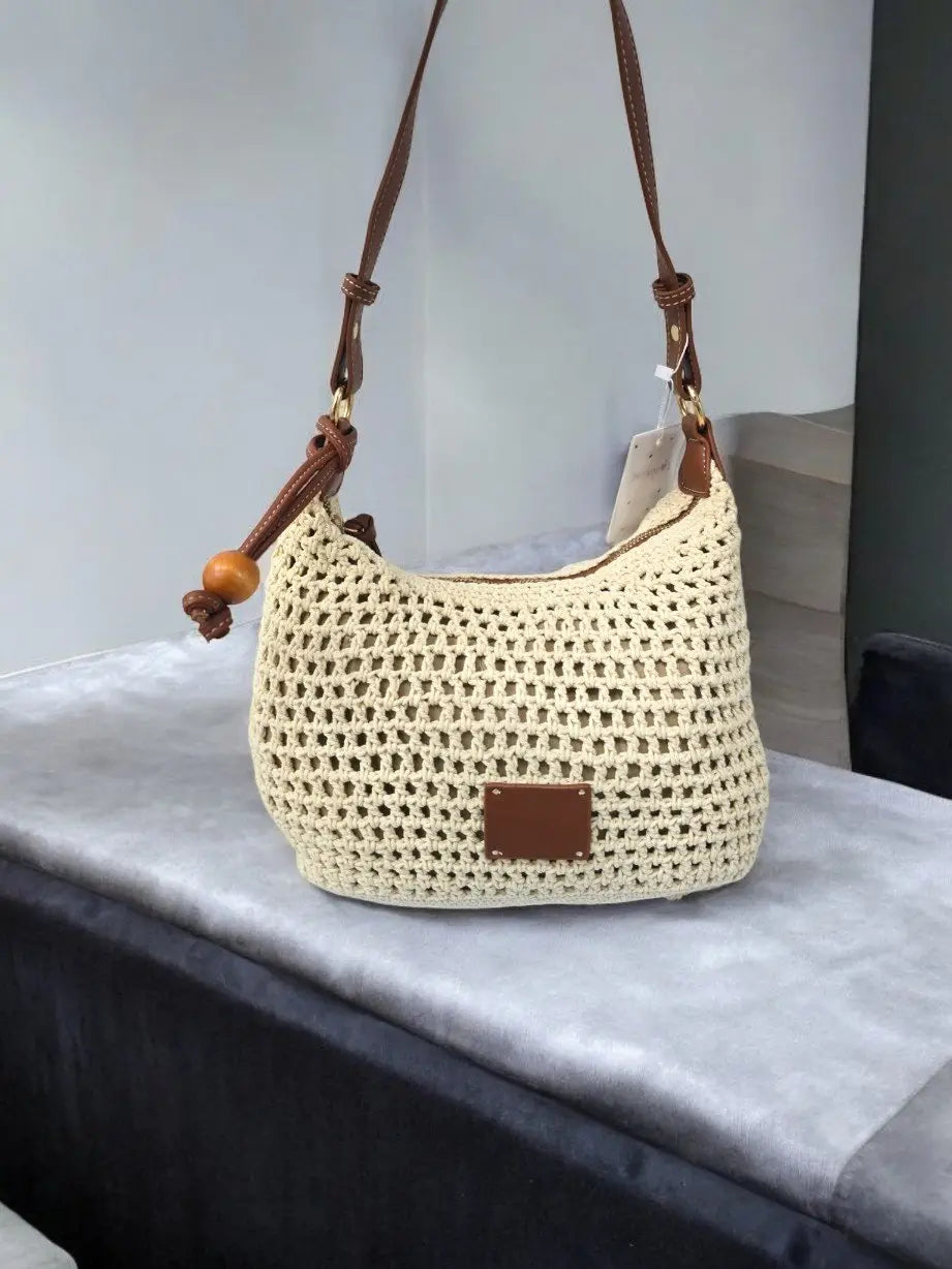 Bolso estilo boho chic Menorca ideal para días de playa o ciudad

