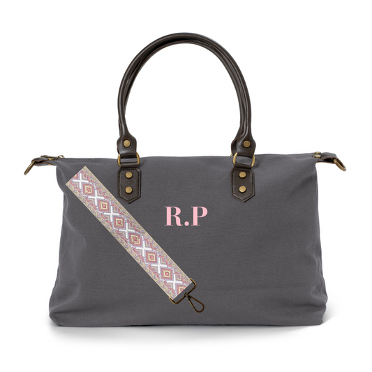 bolso_leonardo_gris_bordado_rosa_palo_bandolera_correa_etcnica_rosa