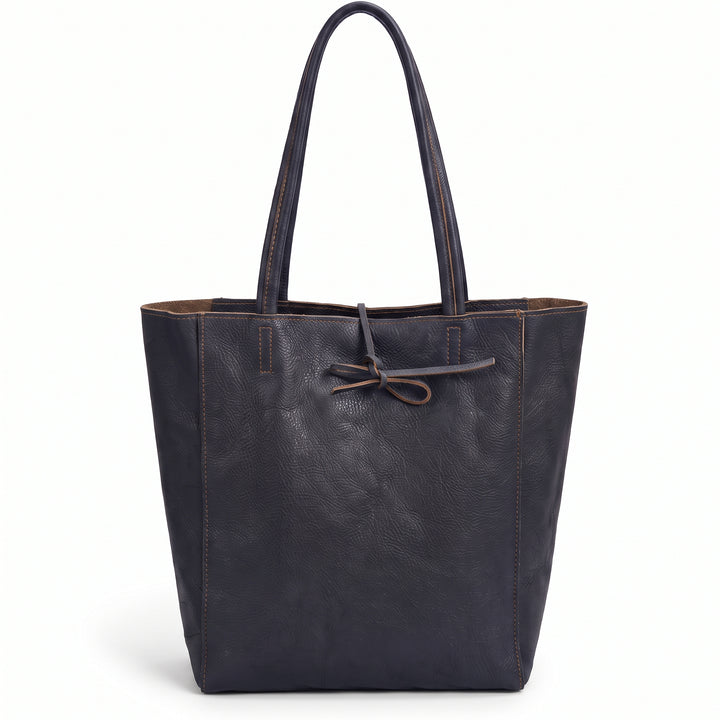 Bolso Shopper Vertical en Piel Personalizado Milán