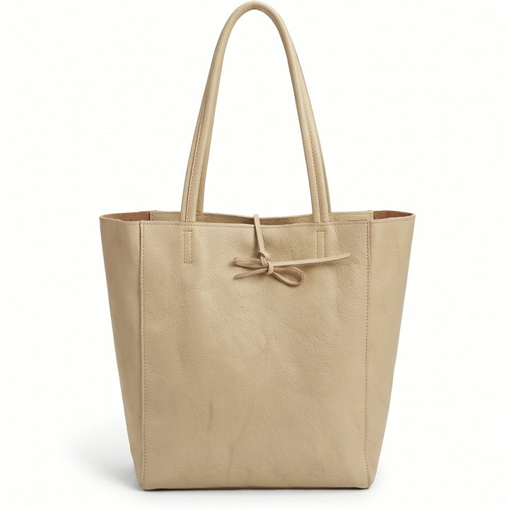 Bolso Shopper Vertical en Piel Personalizado Milán