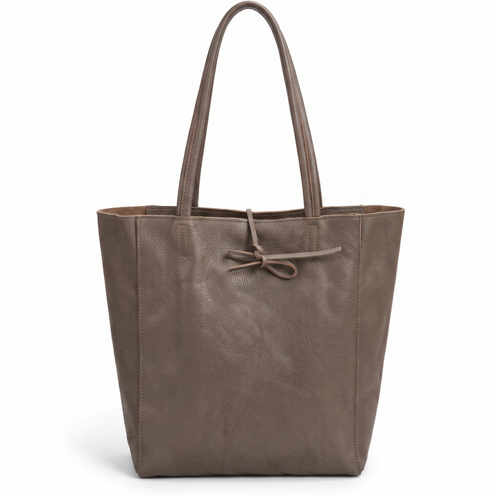 Bolso Shopper Vertical en Piel Personalizado Milán