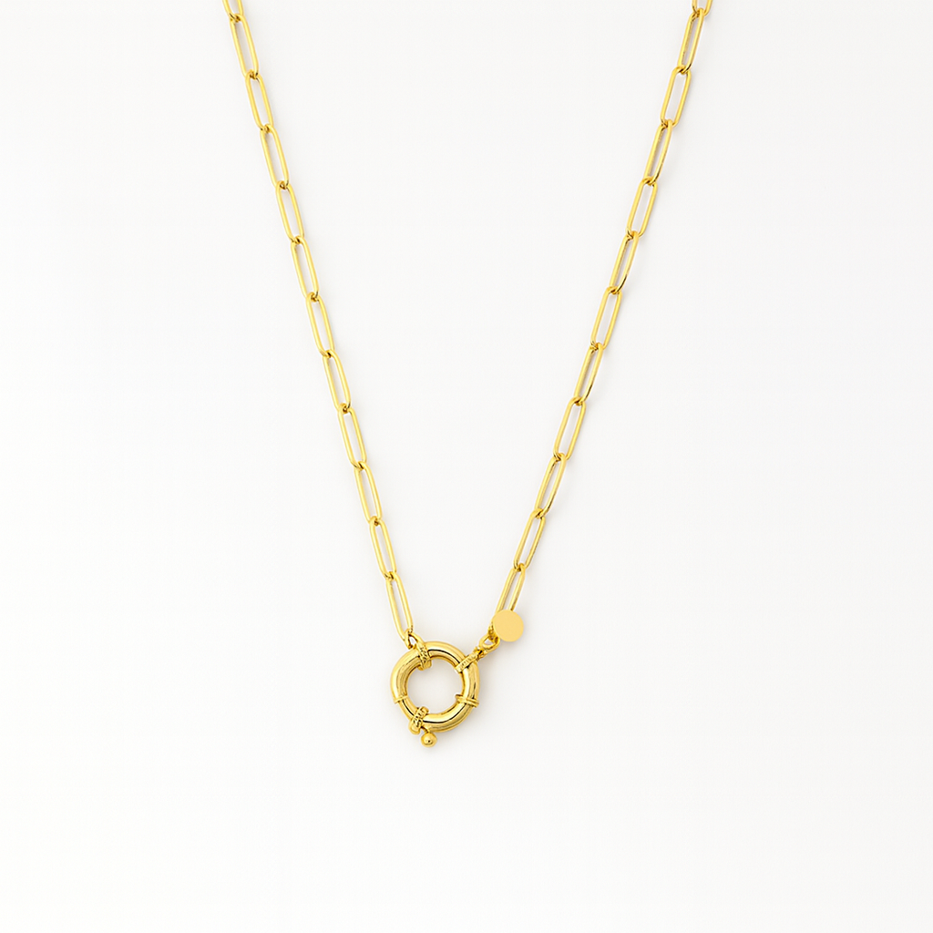 Colgante Luxury Dorado Iniciales Personalizables