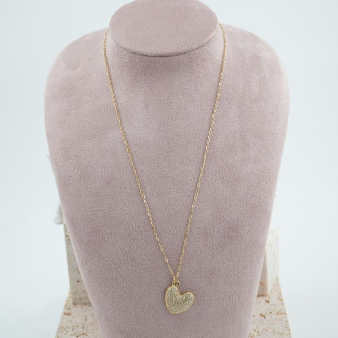 Collar Dorado con Inicial Personalizada-Big