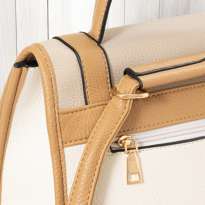 Mochila de cuero Nicole ideal para uso diario con estilo

