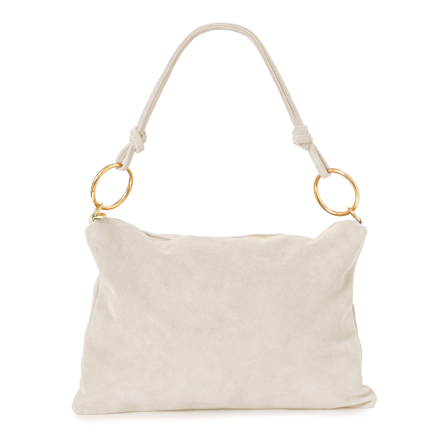 Bolso Simba en tono beige claro con detalles dorados, el complemento perfecto para tu outfit – Belorias

