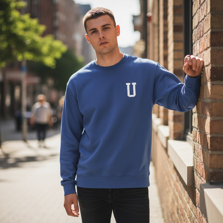 Sudadera BLE Light Royal Blue // White