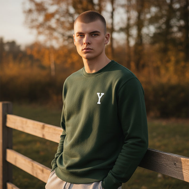 Sudadera BLE Forest Green // White