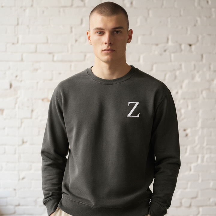 Sudadera BLE Dark Grey // White
