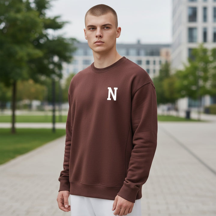 Sudadera BLE Wine // White