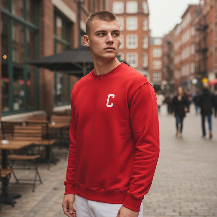 Sudadera BLE Roja // White